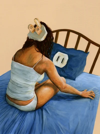 R.....a - "Insomnia" by Brian DeYoung
#art #ilustracja #malowanie #bezsennosc
