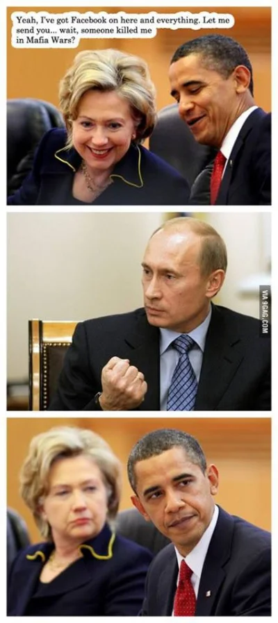 mug3n - #putin #obama #rosja #usa #facebok #heheszki #humor #pics #tagujetogowno #zab...