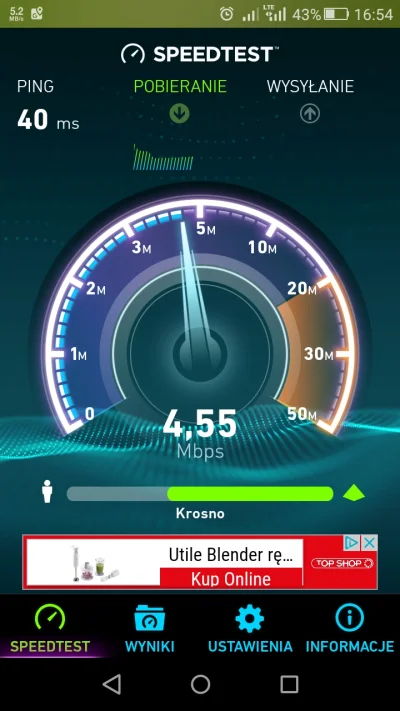 Solitary_Man - A tak was w zimie chwaliłem że lte nawet 80Mbps, czar prysl #lteorange...