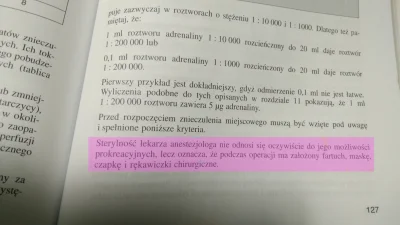 Noniusz - Uczę się spokojnie do egzaminu z anestezjologii, a tu takie heheszki w podr...