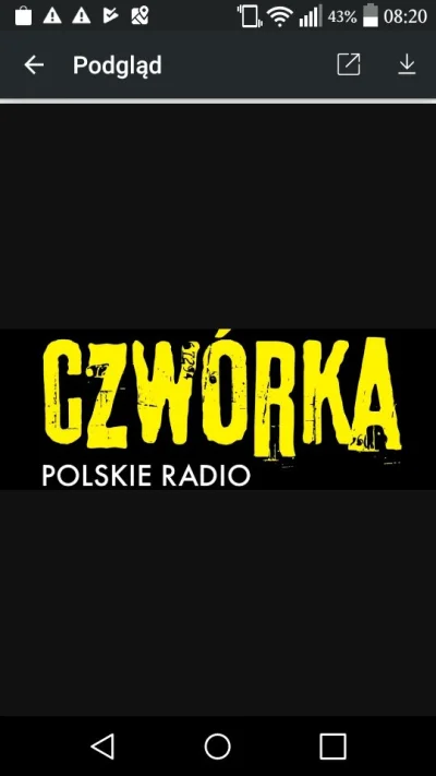 dawidfischer4 - #czworka #radio. 
Co się stalo z tym fajnym radiem? 
Audycje 4 gramy,...
