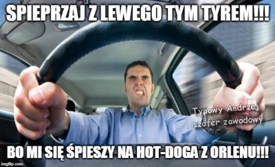 r.....7 - ! Zajumane z jakiegoś fanpage „typowy Andrzej - szofer zawodowy”

Co myślic...