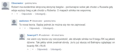 badziebadla - Przy zmianie biegów słychać strzały ( ͡° ͜ʖ ͡°) #kubica #f1 #pdk #powru...