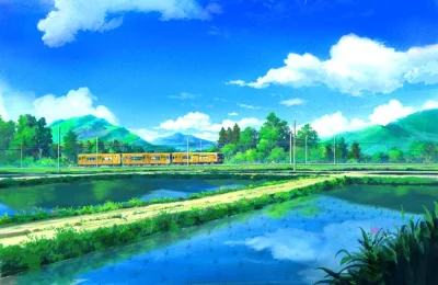 FuzzyWuzzy_ - #randomanimeshit #naturanime #landscape #scenery #animeart #pixiv artys...