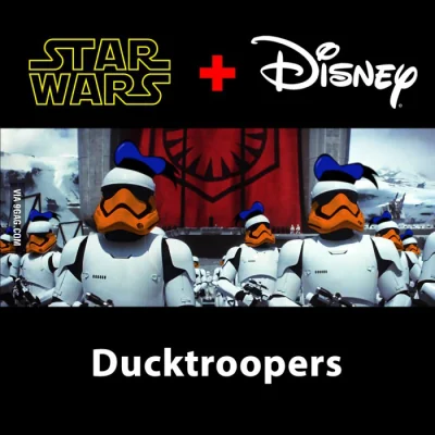 5.....n - ducktroopers!
#starwars #episode7 #trailer #heheszki #stormtrooper