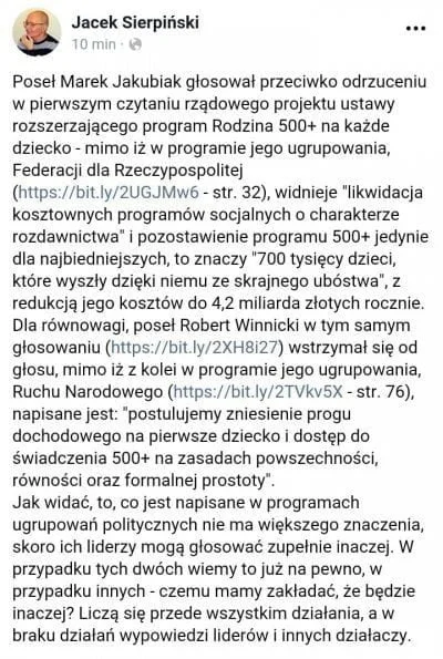 M.....k - Od 29 kwietnia do 25 mają będę publikował poniższy wpis, aby odradzać głoso...