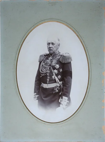 wariag - Warszawa 9 V 1878. Generał baron Nikołaj Iwanowicz Meller- Zakomielskij daro...