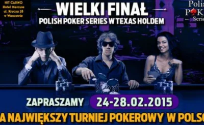 Pokerbreak - Zapraszamy na relację z Polish Poker Series w warszawskim Kasynie HIT! O...