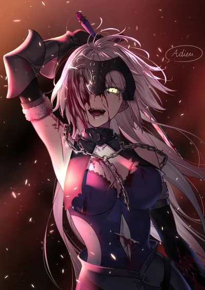 zabolek - #fategrandorder #jeannealter #anime #randomanimeshit