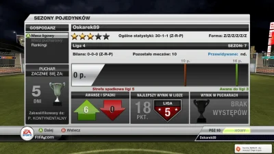 O.....9 - PRZEGRAŁEM ;-/ 3-2 ;/ w strzalach 3-17 lol ;/ #fifa12 #fifa13