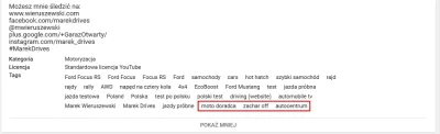 Wapniak - Jestem trochę zawiedziony polskimi kanałami motoryzacyjnymi. Niby jest różn...