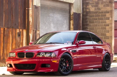 y.....s - tak bardzo prawilnie... E46 M3 w kolorze Imola Red #prawilnebmw #carboners