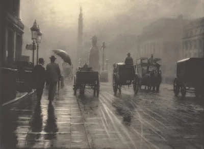 M.....a - Plac Waterloo utopiony w smogu, Londyn, 1899 r.
autor zdjęcia: Leonard Mis...