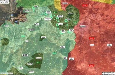 60groszyzawpis - 1 stycznia w Idlib wybuchły walki pomiędzy Hayat Tahrir al-Szam a Ru...