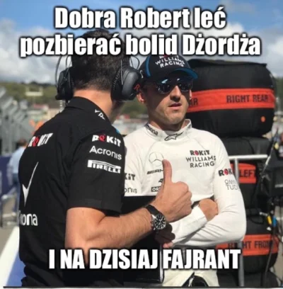 Pendzlovsky - Kolejny mem xD 
#f1 #kubica #f1memy