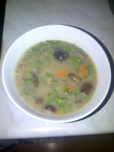 MaupoIina - Dziś na obiad zupa grzybowa z podgrzybów, które sama zbierałam! Pycha! :)...