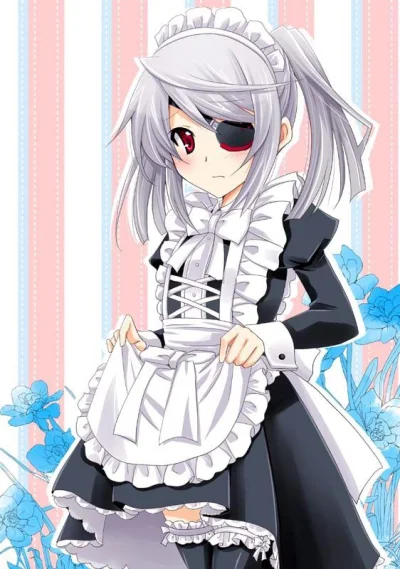 Smuffiasty - #randomanimeshit #infinitestratos #laurabodewig #maid #zakolanowkianime