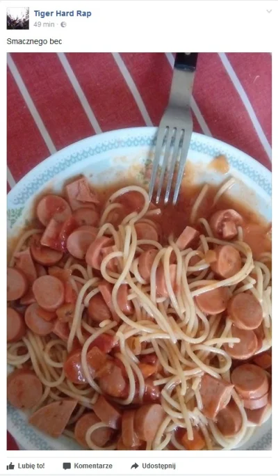RzecznikWykopu - W dzisiejszym #gotujzmelinem Spaghetti ala Melin 

Ze śmietnika wy...