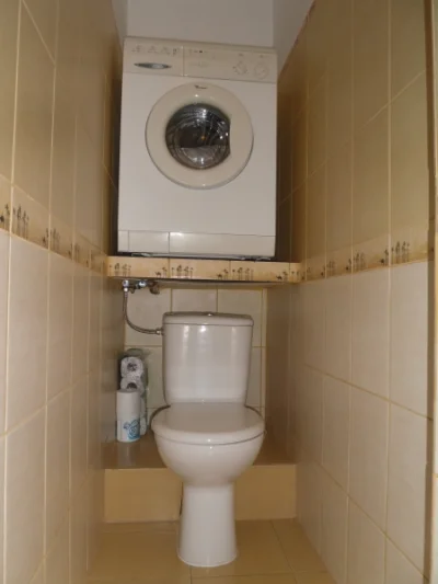 mawojciech - @lady_katarina: Nie rozumiem, jak można trzymać pralkę w łazience. Tylko...