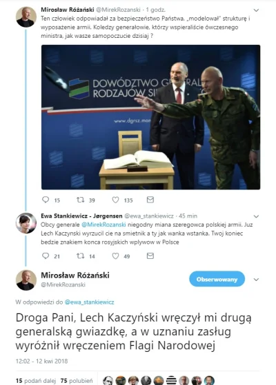 Orellan - Generał Różański uderza celnie i odpiera atak sabotażystki
https://twitter...