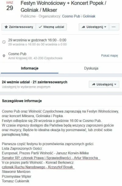Kapitalis - Piknik w o l n o ś c i o w y

Korwa
Senator pisu
Narodowiec Bosak
Bekowic...