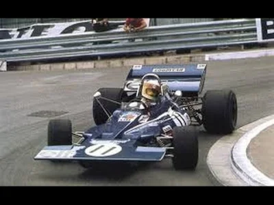 jaxonxst - Sir Jackie Stewart podczas deszczowych warunków w Monaco w 1971 w swoim Ty...