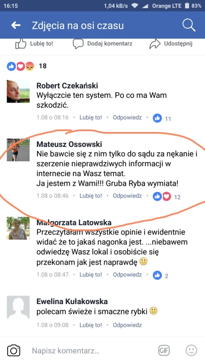 Emqu - Widzę, że raki są nie tylko na wykopie ( ͡° ͜ʖ ͡°)
Nękanie XD to już własnej ...