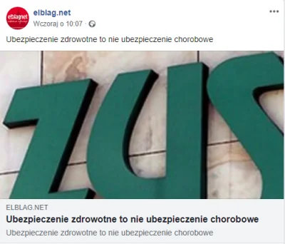 Sciernisco - Ubezpieczenie zdrowotne to nie ubezpieczenie chorobowe #codziennyelblagn...