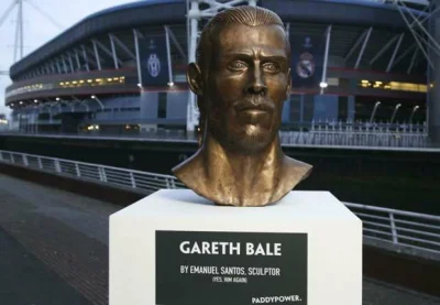 rebelyell - Podobizna Garetha Bale'a ( ͡° ͜ʖ ͡°) , tego samego Pana artysty od podobi...
