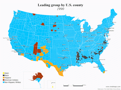 Lifelike - #usa #demografia #mapy #kartografiaekstremalna #ciekawostki #graphsandmaps