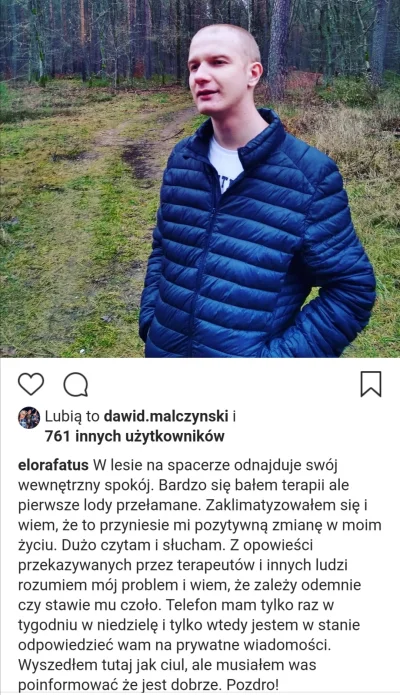 A.....y - @bzykbzyk:ciekawe kto mu fotę zrobił jak nie ma dostępu do telefonu przez c...