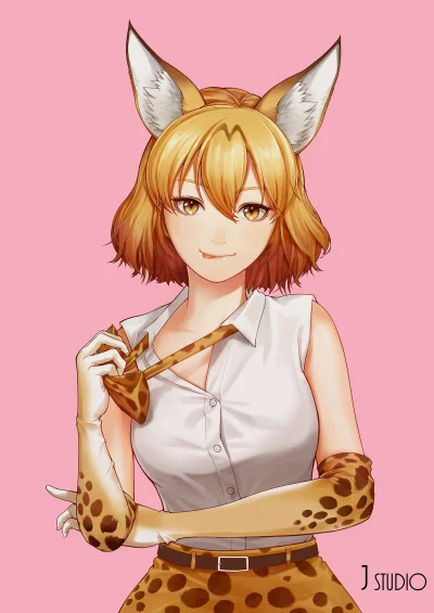 kedzior1916 - #randomanimeshit #kemonofriends #serval #kemonomimi