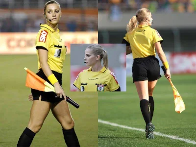 daymoss - > Meet the Fernanda Colombo Uliana - Brazilian first league referee 

#ladn...