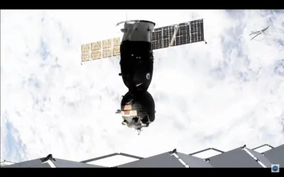 chuda_twarz - Soyuz MS-11 po odcumowaniu od ISS.

SPOILER

#kosmos #soyuz #iss