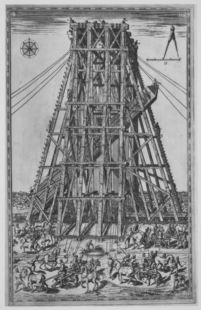 myrmekochoria - Domenico Fontana, Sposób w jaki przetransportowaliśmy obelisk Watykań...