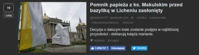 lakukaracza_ - Znalezisko o zasłonięciu pomnika dodane przez @Cziken1986 to podobno d...