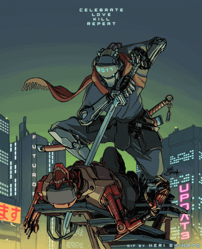 drenazodbytu - #cyberpunk #gif