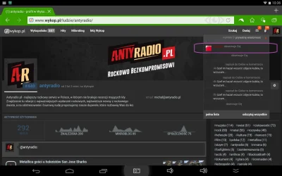 antyradio - @SOLGAZ: Witamy legendę, bardzo nam miło ( ͡° ͜ʖ ͡°)