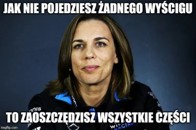 S.....k - Mam nadzieję że już niedługo będą oszczędzać mnóstwo części.
#f1 #kubica