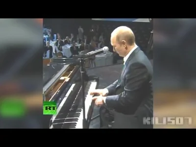 WodzNaczelny - Ale naprawdę fajnie #!$%@? Putin na fortepianie( ͡° ͜ʖ ͡°)