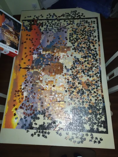 natashie_097 - No siema obczajcie moje 3k puzzli się układa coraz bardziej nie wiem o...