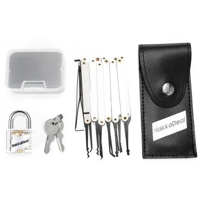 n_____S - Należy posiadać odpowiednie uprawnienia
HakkaDeal Lock Pick Practice Set w...