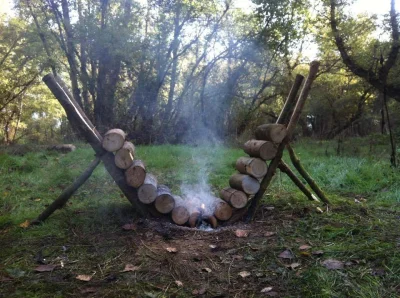 j.....n - Z cyklu: poradnik survivalowy / przeżyj z Jessem

Palenie ogniska w warun...