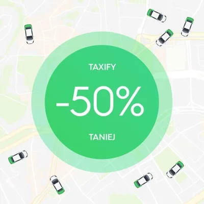 DobryZiomek - Taxify właśnie ruszyło we Wrocławiu ze zniżką 50%. Z tego powodu mam do...