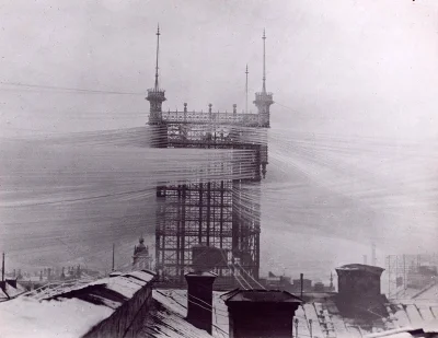 myrmekochoria - Wieża telefoniczna w Sztokholmie, lata 90 XIX wieku. Dodam więcej fot...