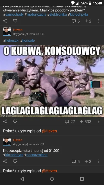 m.....k - @Heven: niedawno śmiałeś się z konsol a teraz rdr2 i juz inna gadka XD