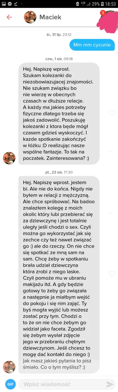 IHateMyself - Co tu się w ogóle zadziało?
#tinder #logikaniebieskichpaskow #niebiesk...