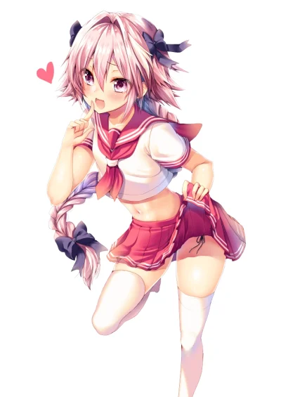 Smuffiasty - #randomanimeshit #astolfo #fate #fateapocrypha #crossdressing #zakolanow...