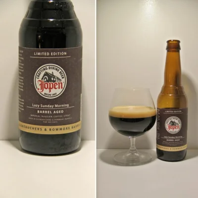 dakcts - Lazy Sunday Morning [Jopen]
STYL: Imperial Russian Coffee Stout
OCENA: 4,5...