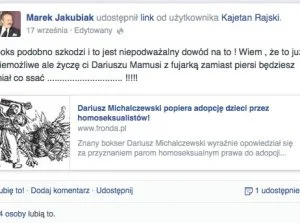 a.....r - @neib1: Głupiś. Nie wiesz jakie padły słowa, przerabiasz je na swoję zobocz...